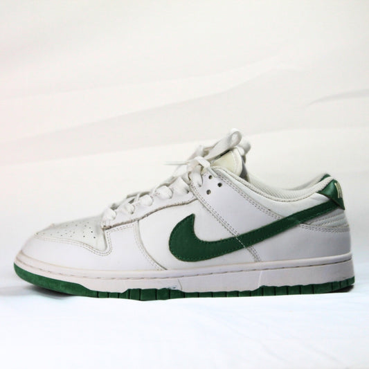 Nike Dunk Low White Classic Green - 7.5/10