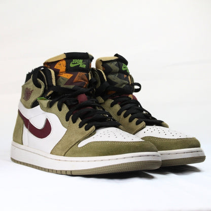 Air Jordan 1 Zoom CMFT "Neutral Olive" - 9.5/10