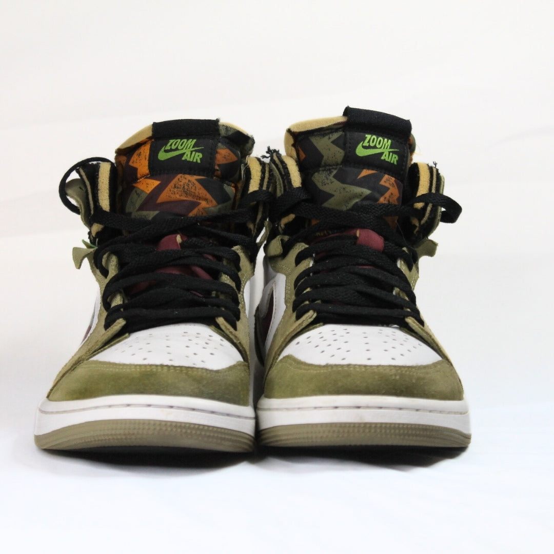 Air Jordan 1 Zoom CMFT "Neutral Olive" - 9.5/10