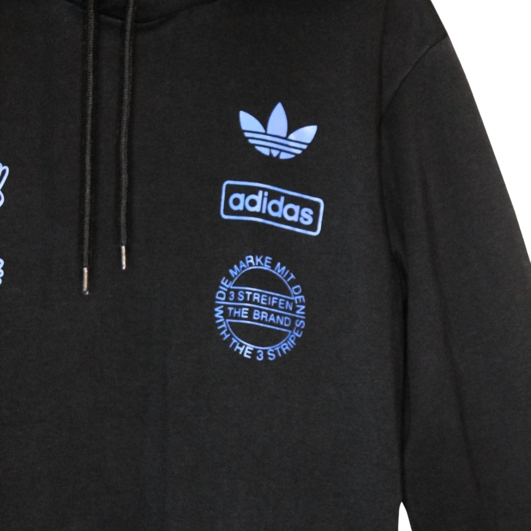 Hoodie Adidas - Black Adverstise