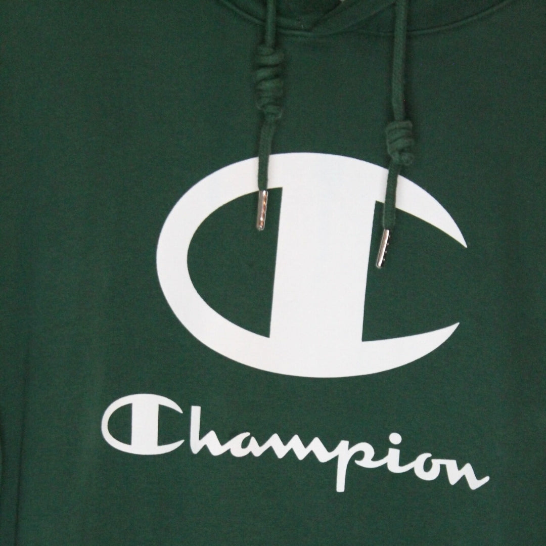 Hoodie Champion - Green cotton